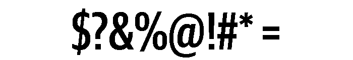 Guardian Sans Headline X Condensed Medium Font OTHER CHARS