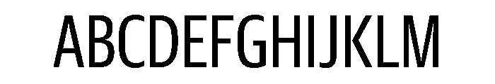 Guardian Sans Headline X Condensed Regular Font UPPERCASE