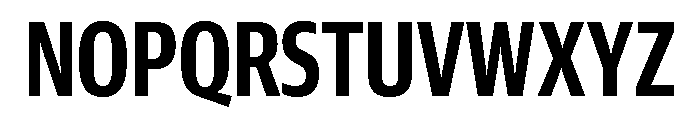 Guardian Sans Headline X Condensed Semibold Font UPPERCASE