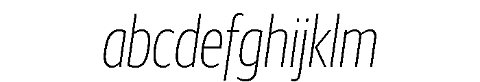 Guardian Sans Headline X Condensed Thin Italic FONT