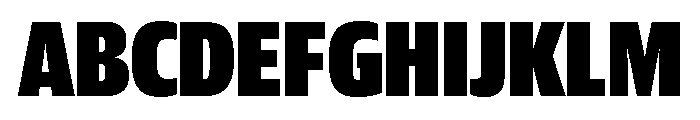 Guardian Sans Headline X Condensed Ultra Font UPPERCASE