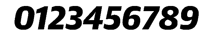 Guardian Sans Text Black Italic Font OTHER CHARS