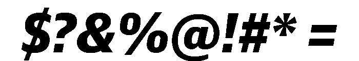 Guardian Sans Text Black Italic Font OTHER CHARS