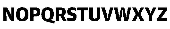 Guardian Sans Text Black Font UPPERCASE
