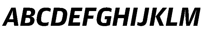 Guardian Sans Text Bold Italic Font UPPERCASE
