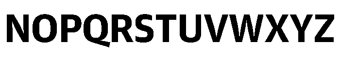 Guardian Sans Text Bold Font UPPERCASE