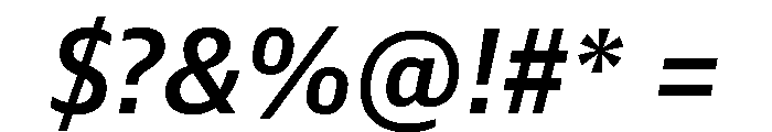 Guardian Sans Text Medium Italic Font OTHER CHARS