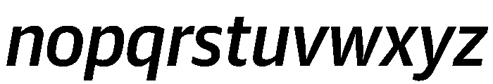 Guardian Sans Text Medium Italic Font LOWERCASE