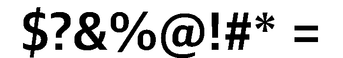 Guardian Sans Text Medium Font OTHER CHARS