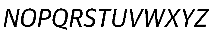 Guardian Sans Text Regular Italic Font UPPERCASE