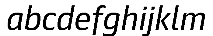 Guardian Sans Text Regular Italic FONT