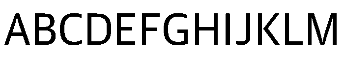 Guardian Sans Text Regular Font UPPERCASE