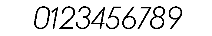 Guildford Light Italic Font OTHER CHARS