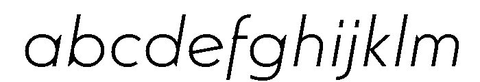 Guildford Light Italic FONT