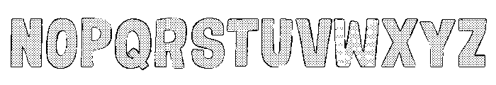 Gumdrop Color Pastel Font LOWERCASE