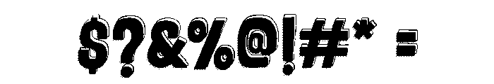 Gumdrop Color Font OTHER CHARS