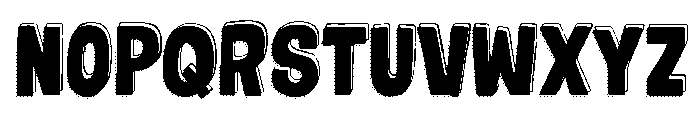 Gumdrop Color Font LOWERCASE