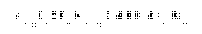 Gumdrop Halftone FONT