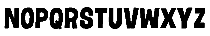 Gumdrop Regular Font UPPERCASE