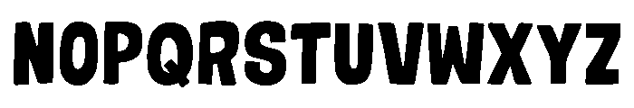 Gumdrop Regular Font LOWERCASE