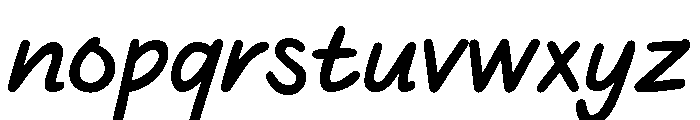Gveret Levin Regular Font LOWERCASE