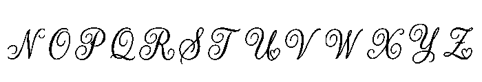 Gwen Regular Font UPPERCASE