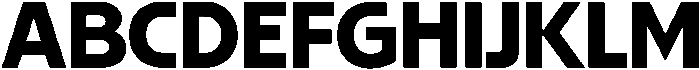 GW Esio Sans Bold otf (700) Font UPPERCASE