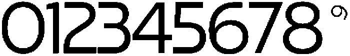 GW Esio Sans Light otf (300) Font OTHER CHARS