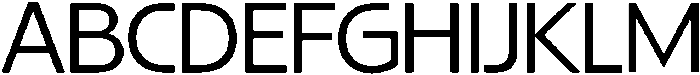 GW Esio Sans Light otf (300) Font UPPERCASE