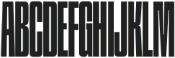 GW Grack Compressed otf (400) Font UPPERCASE