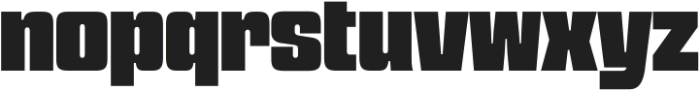 GW Grack Narrow otf (400) Font LOWERCASE