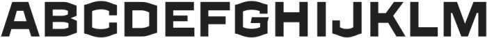 GW Grayback SemiExpanded otf (400) Font UPPERCASE