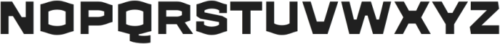 GW Grayback SemiExpanded otf (400) Font LOWERCASE