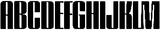 GW Lazor Extra Cond otf (400) Font UPPERCASE