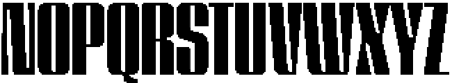 GW Lazor Extra Cond otf (400) Font UPPERCASE