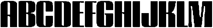 GW Lazor Narrow otf (400) Font