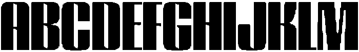 GW Lazor Semi Cond otf (400) Font UPPERCASE