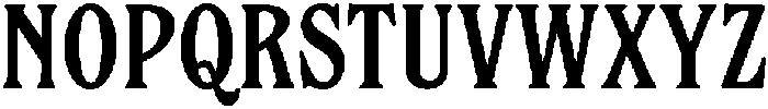 GW Mapleton Regular otf (400) Font UPPERCASE