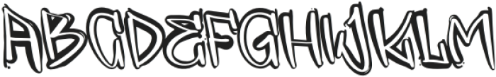 GWISHA Regular otf (400) Font UPPERCASE