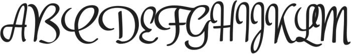 Gw Brigelle Regular otf (400) Font UPPERCASE