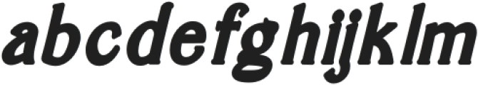 Gwenda TImes Bold Condensed Italic otf (700) Font LOWERCASE