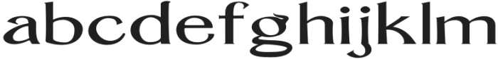 Gwenda TImes Expanded otf (400) Font LOWERCASE