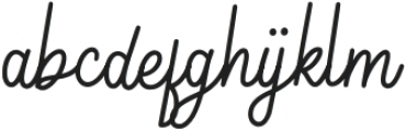 Gwyneth-Regular otf (400) Font LOWERCASE