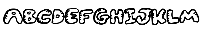 Gwibble Font LOWERCASE