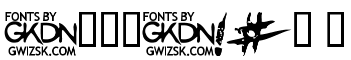 GwizsK Regular Font OTHER CHARS