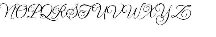 Gwendolyn Regular Font UPPERCASE