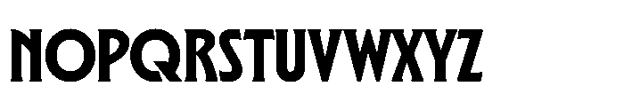 GW Astroform Allcaps Font LOWERCASE