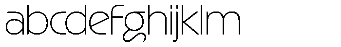 GW Esio Sans Extralight FONT