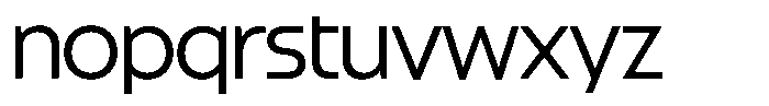 GW Esio Sans Variable Font LOWERCASE
