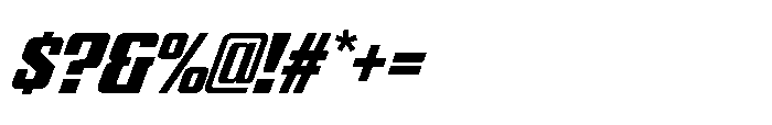 GW Gearly Italic Font OTHER CHARS